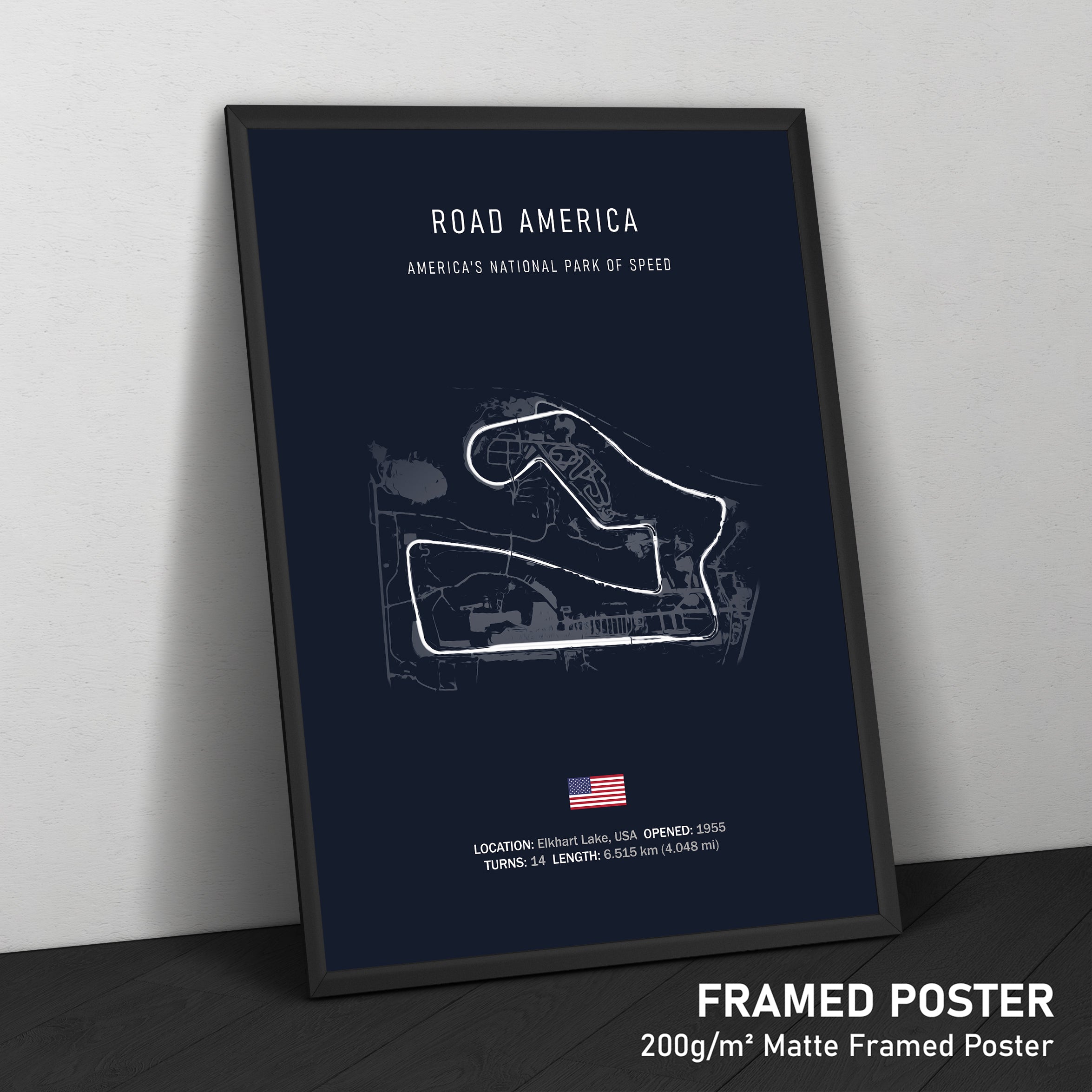 Road America - Racetrack Print
