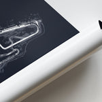Load image into Gallery viewer, Ruapuna Motorsport Park - Racetrack Print

