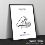 Load image into Gallery viewer, Rudskogen Motorsenter - Racetrack Print
