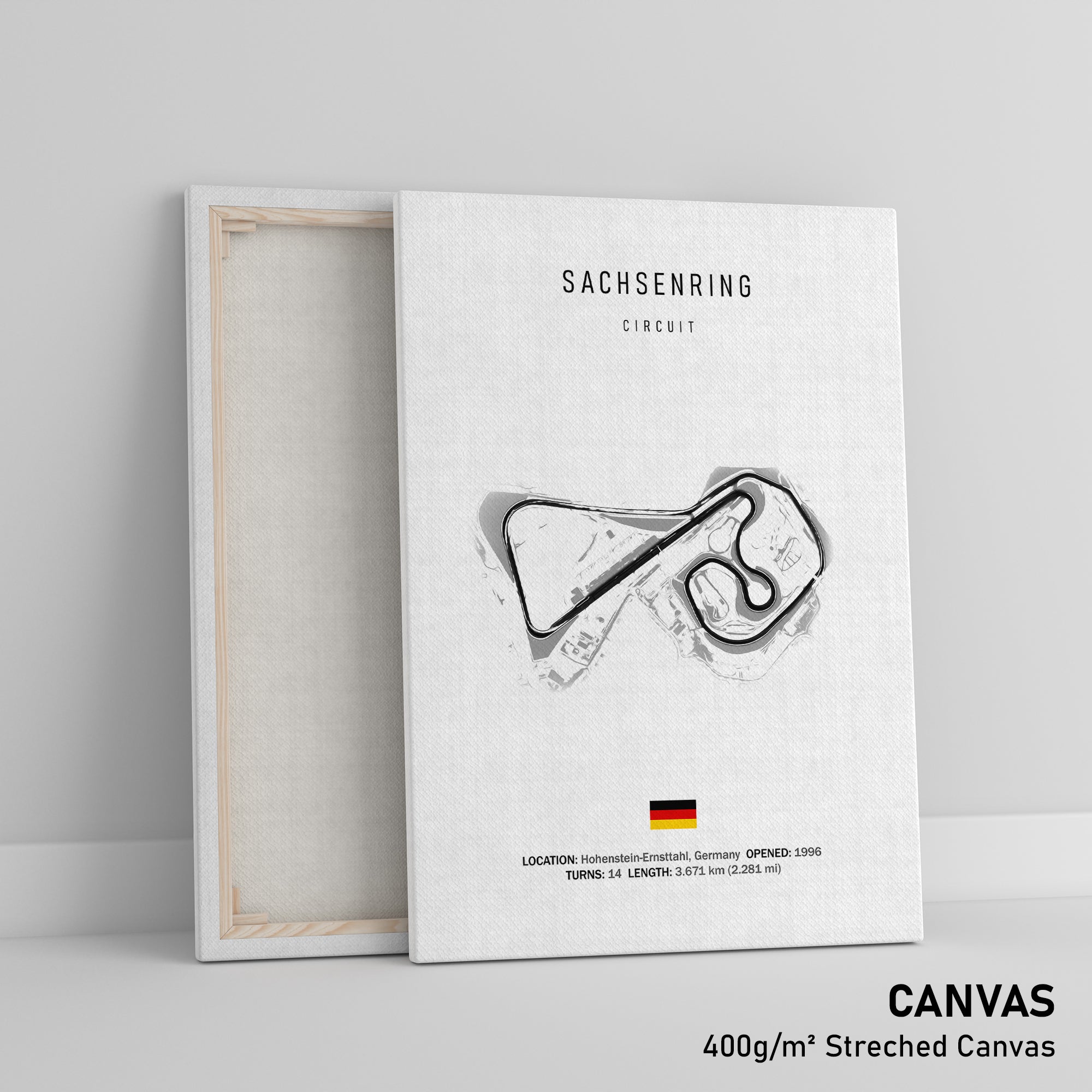 Sachsenring - Racetrack Print