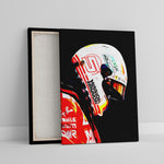 Load image into Gallery viewer, Sebastian Vettel, Ferrari 2018 - Formula 1 Print
