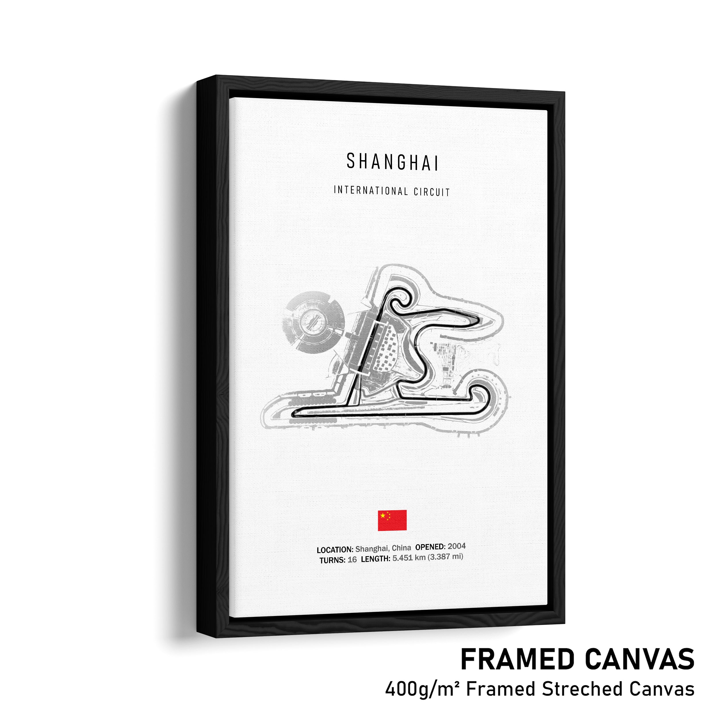 Shanghai International Circuit - Racetrack Print