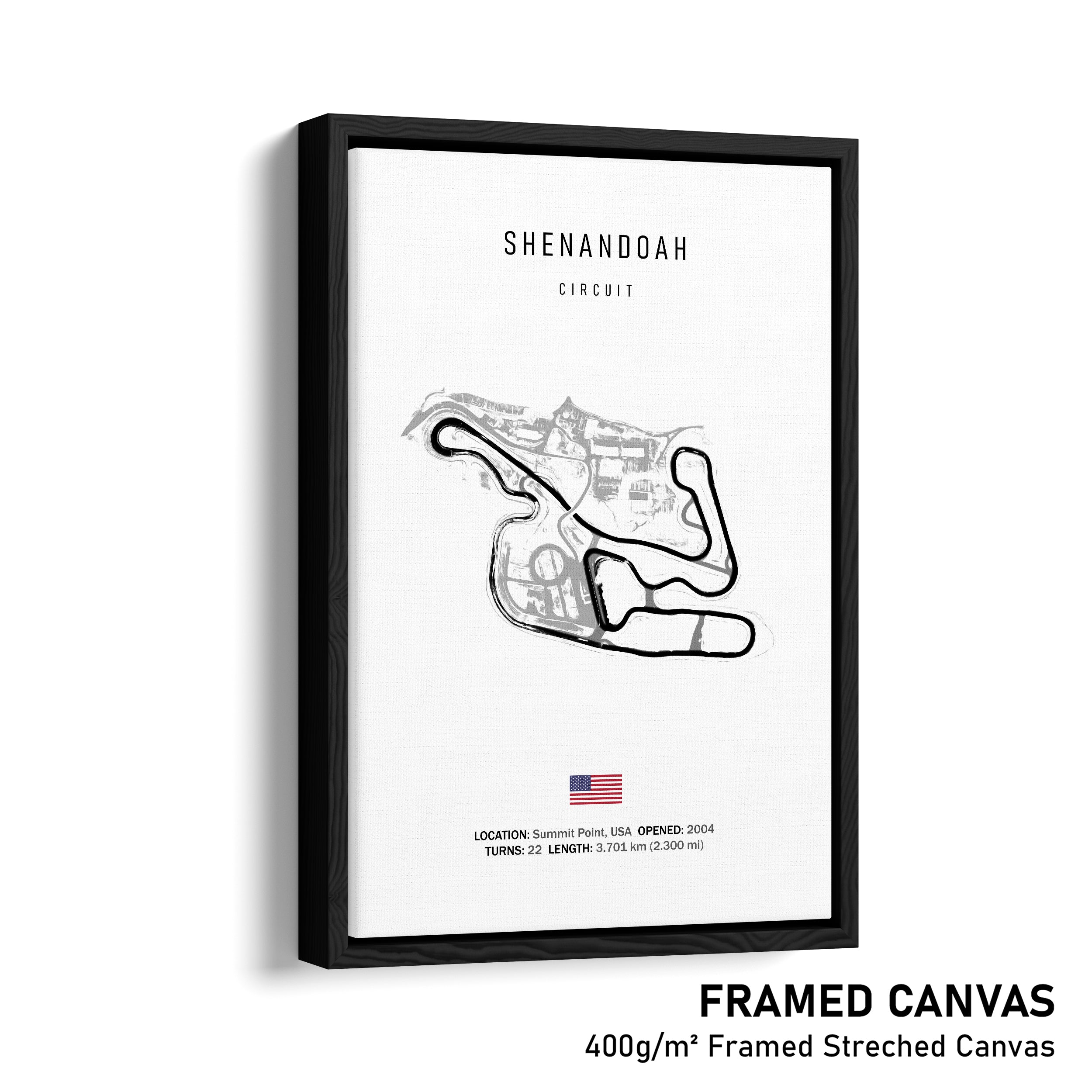 Shenandoah Circuit - Racetrack Print