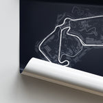 Load image into Gallery viewer, Silverstone Circuit - Racetrack Poster Print
