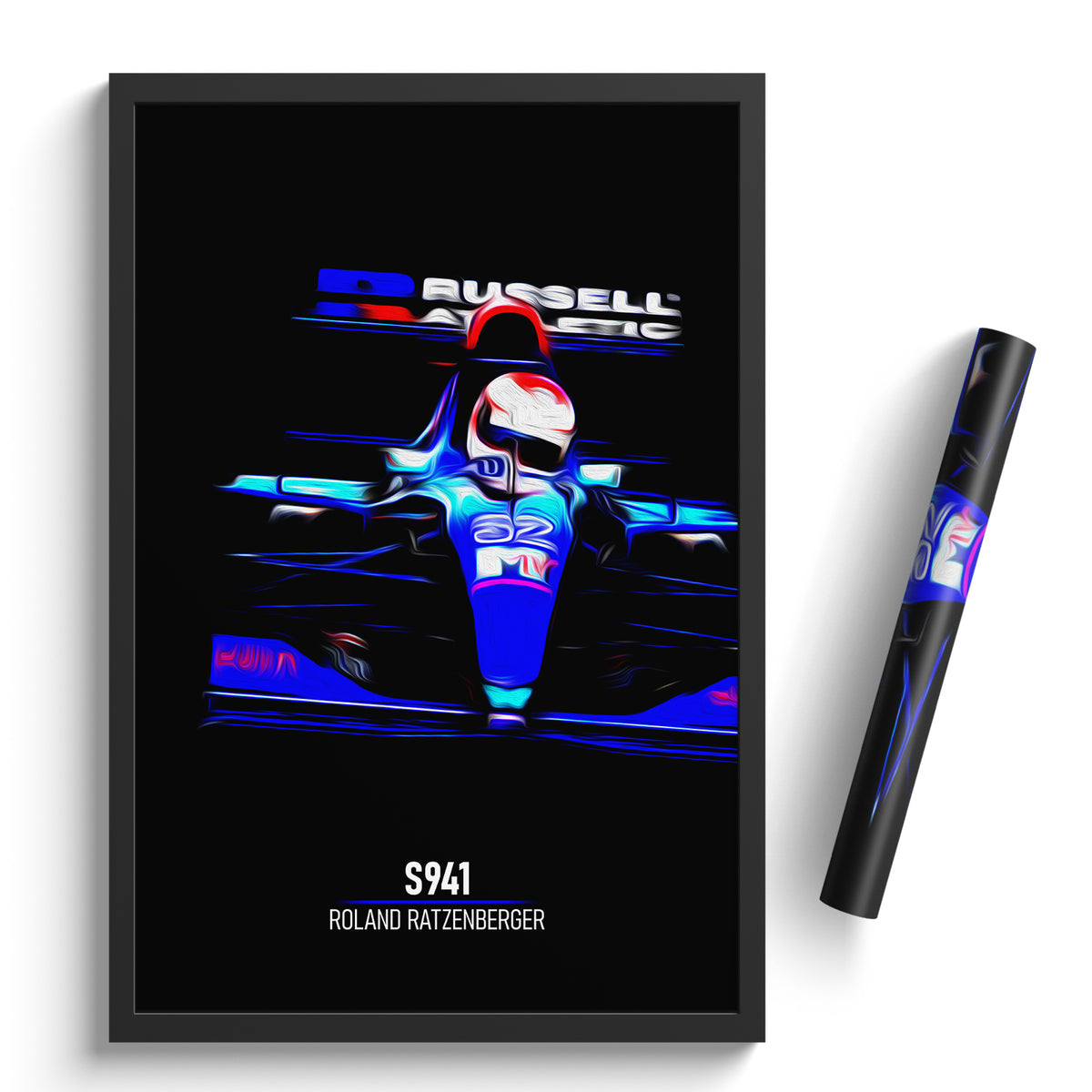 Miniature Symtek S941 1994 N°32 Ratzenberger – Minichamps 1/43 Sans Boîte