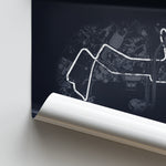 Load image into Gallery viewer, Marina Bay Street Circuit Singapore - Racetrack Print Close Up
