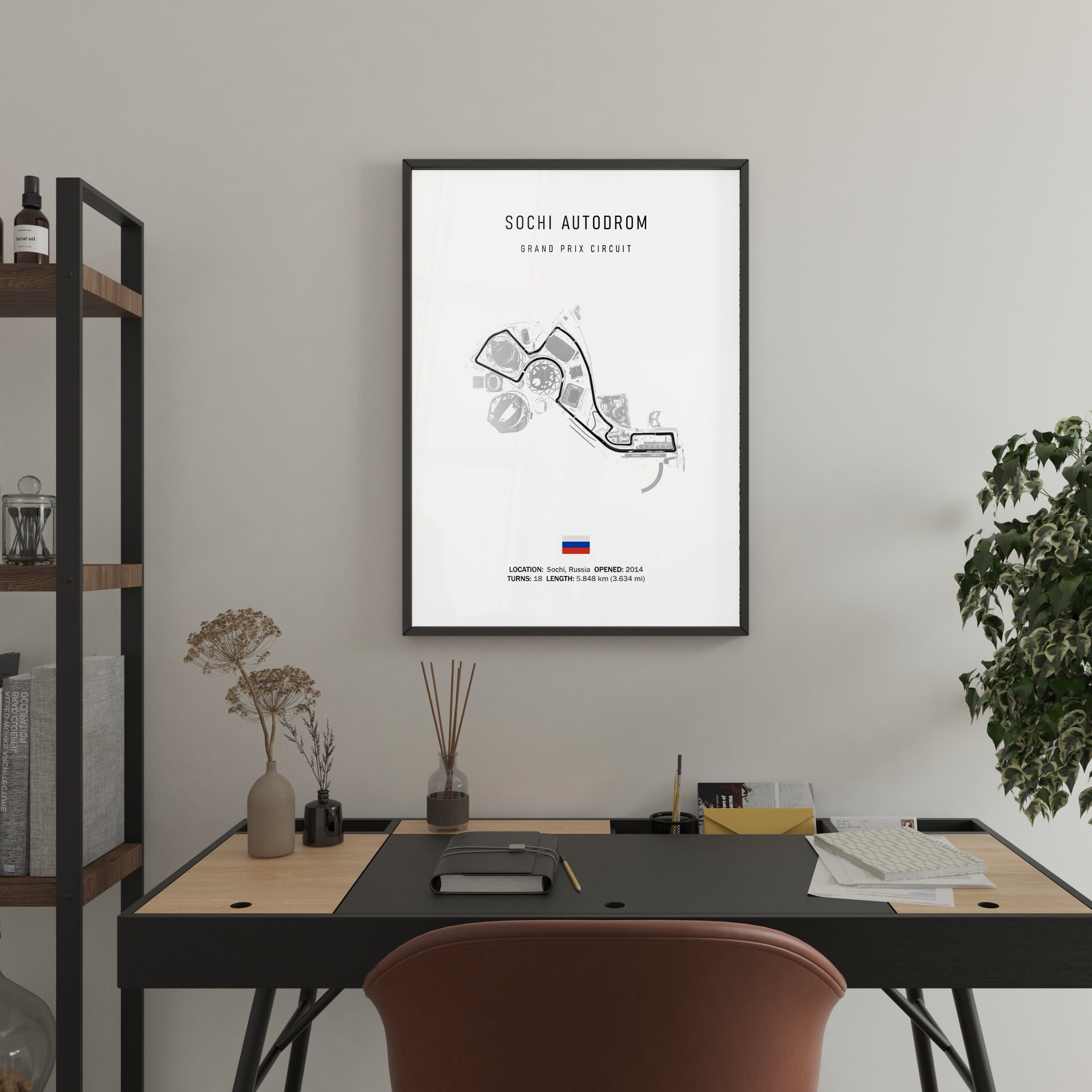 Sochi Autodrom - Racetrack Print