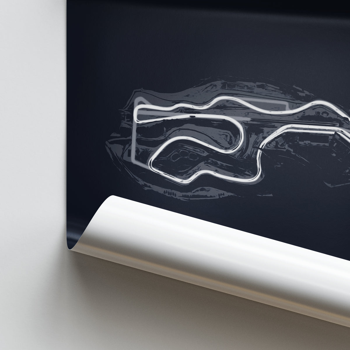 Sonoma Raceway - Racetrack Print – Illustrated Tracks