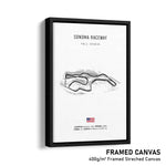 Load image into Gallery viewer, Sonoma Raceway - Racetrack Print
