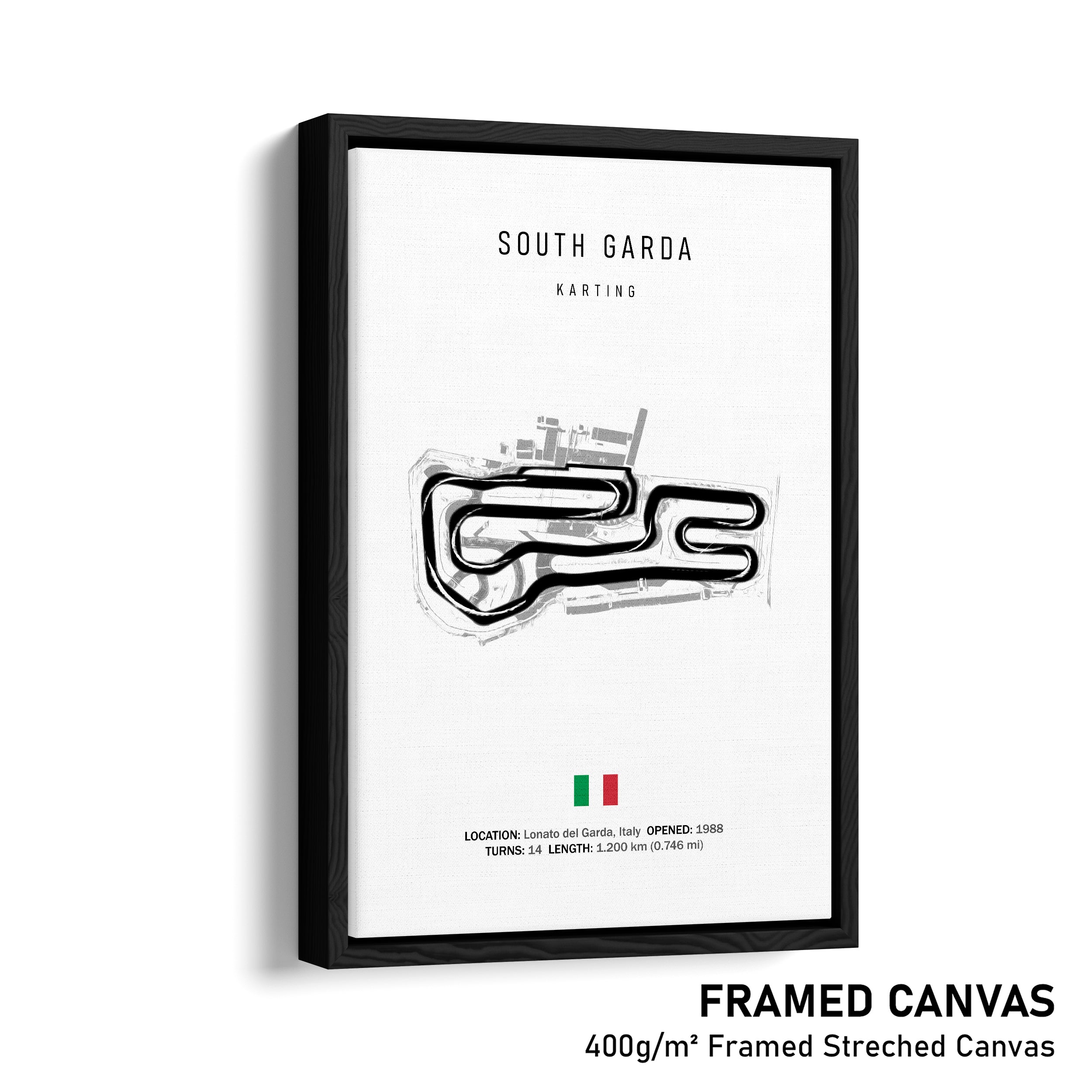 South Garda Karting - Racetrack Print