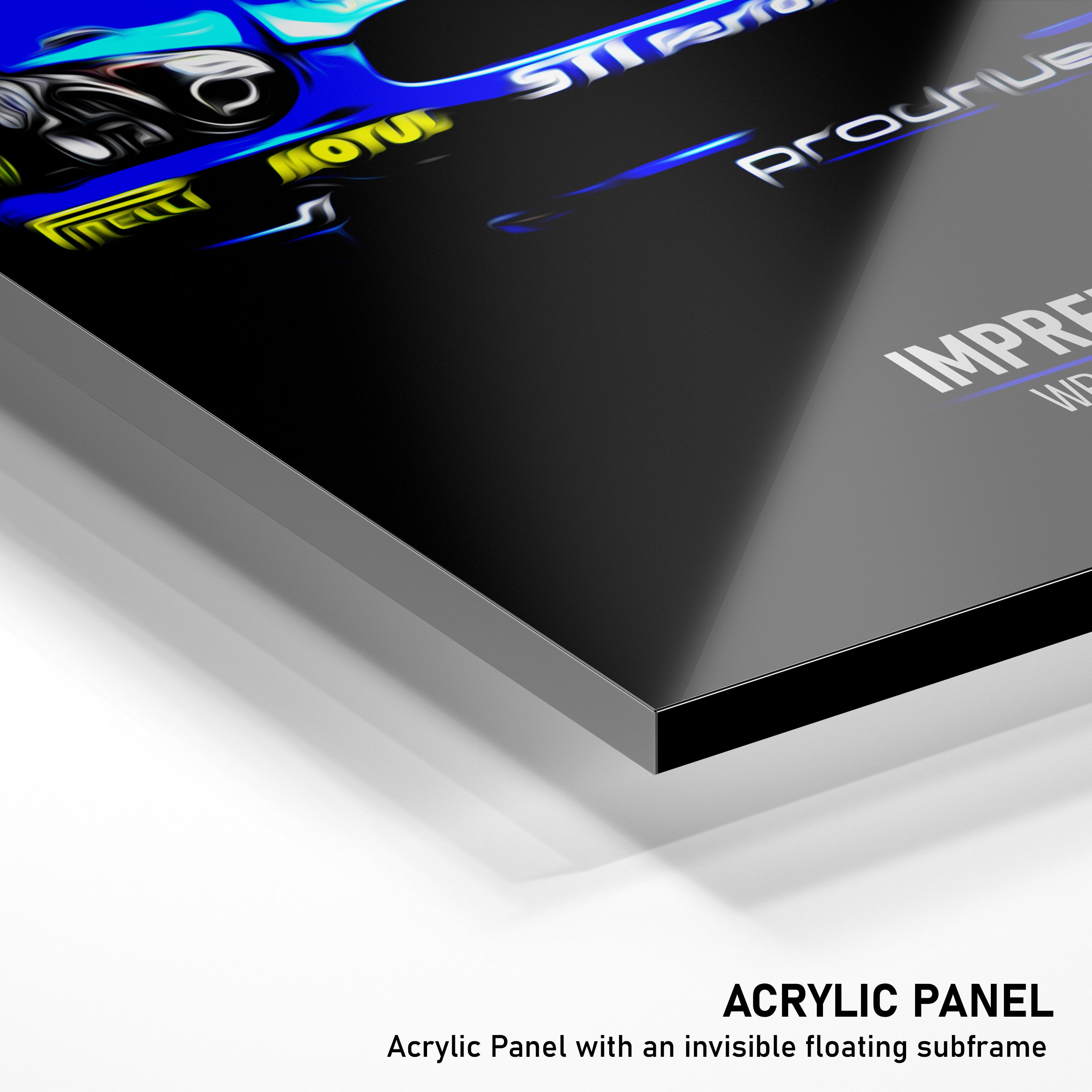 Subaru Impreza WRC S11 - Rally Print – Illustrated Tracks