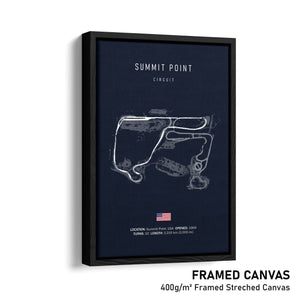Summit Point Circuit - Racetrack Print – Illustrated Tracks