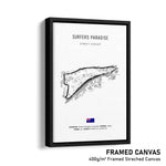 Lade das Bild in den Galerie-Viewer, Surfers Paradise Street Circuit - Racetrack Print
