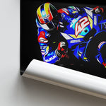 Load image into Gallery viewer, Suzuki GSX-RR, Álex Rins 2019 - MotoGP Print
