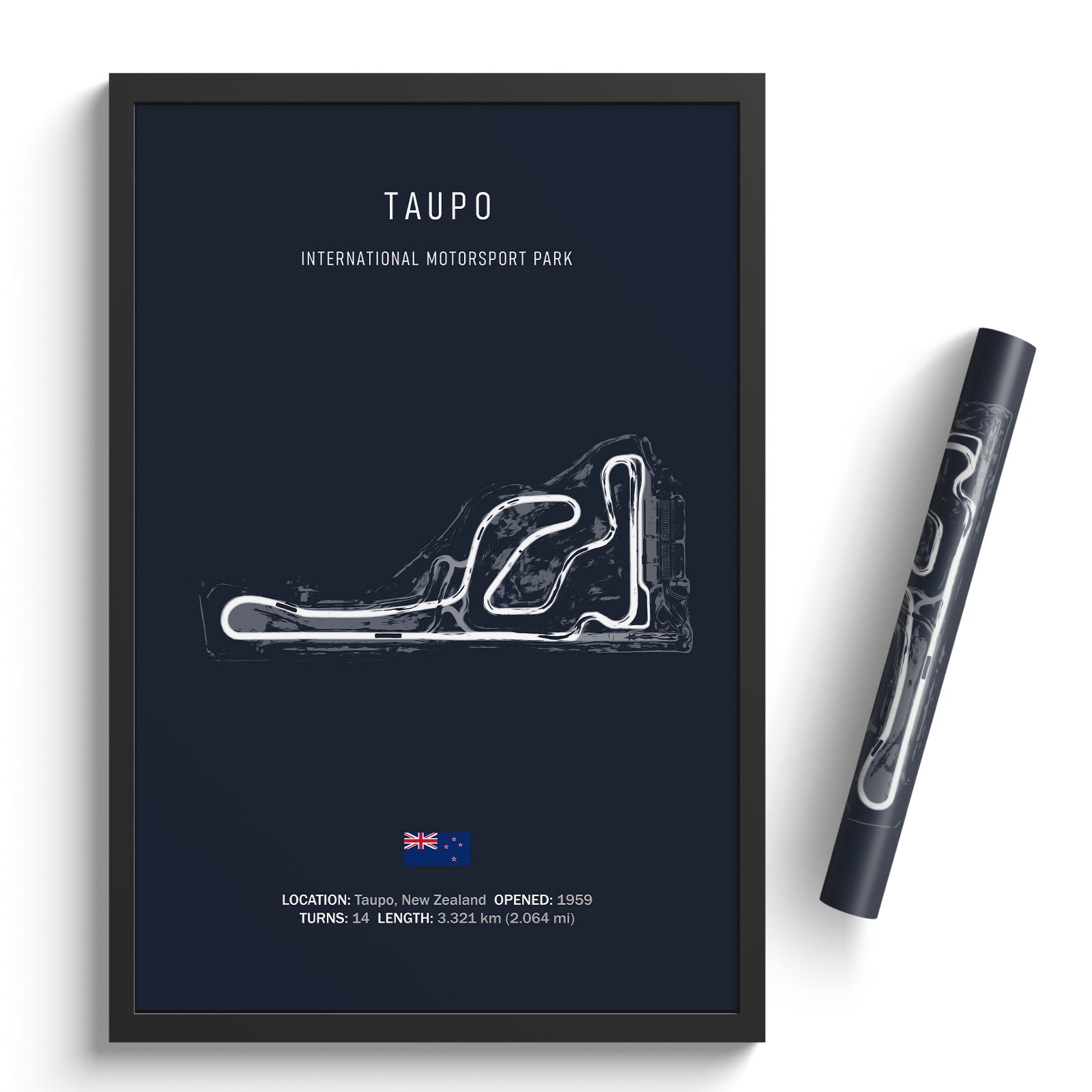 Taupo International Motorsport Park - Racetrack Print