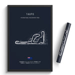 Load image into Gallery viewer, Taupo International Motorsport Park - Racetrack Print
