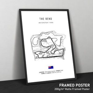 The Bend Motorsport Park - Racetrack Print