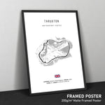 Load image into Gallery viewer, Thruxton Motorsport Centre - Racetrack Print
