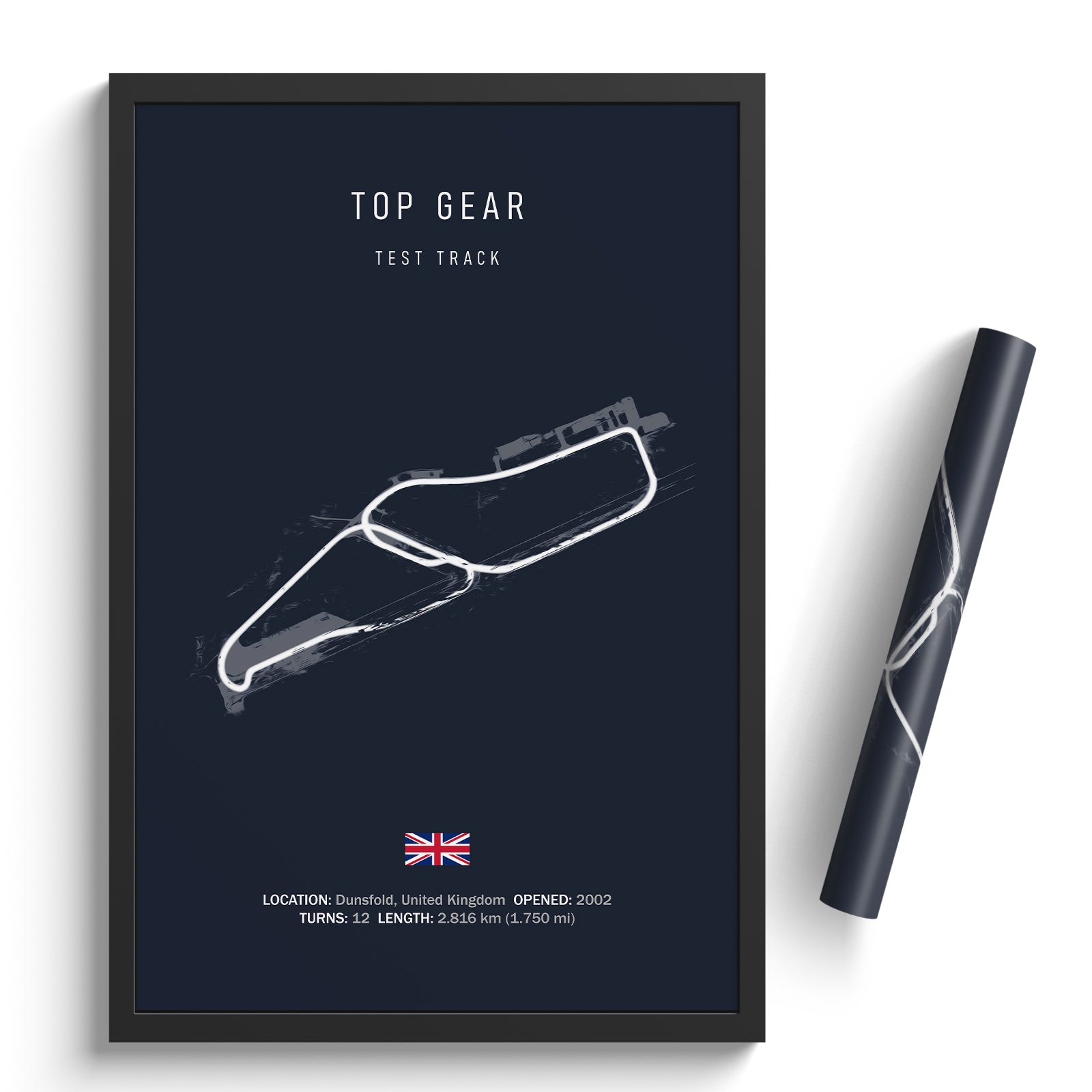 Top Gear Test Track - Racetrack Print