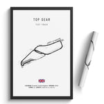 Load image into Gallery viewer, Top Gear Test Track - Racetrack Print

