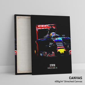 Toro Rosso STR10, Carlos Sainz Jr. 2015 - Formula 1 Print