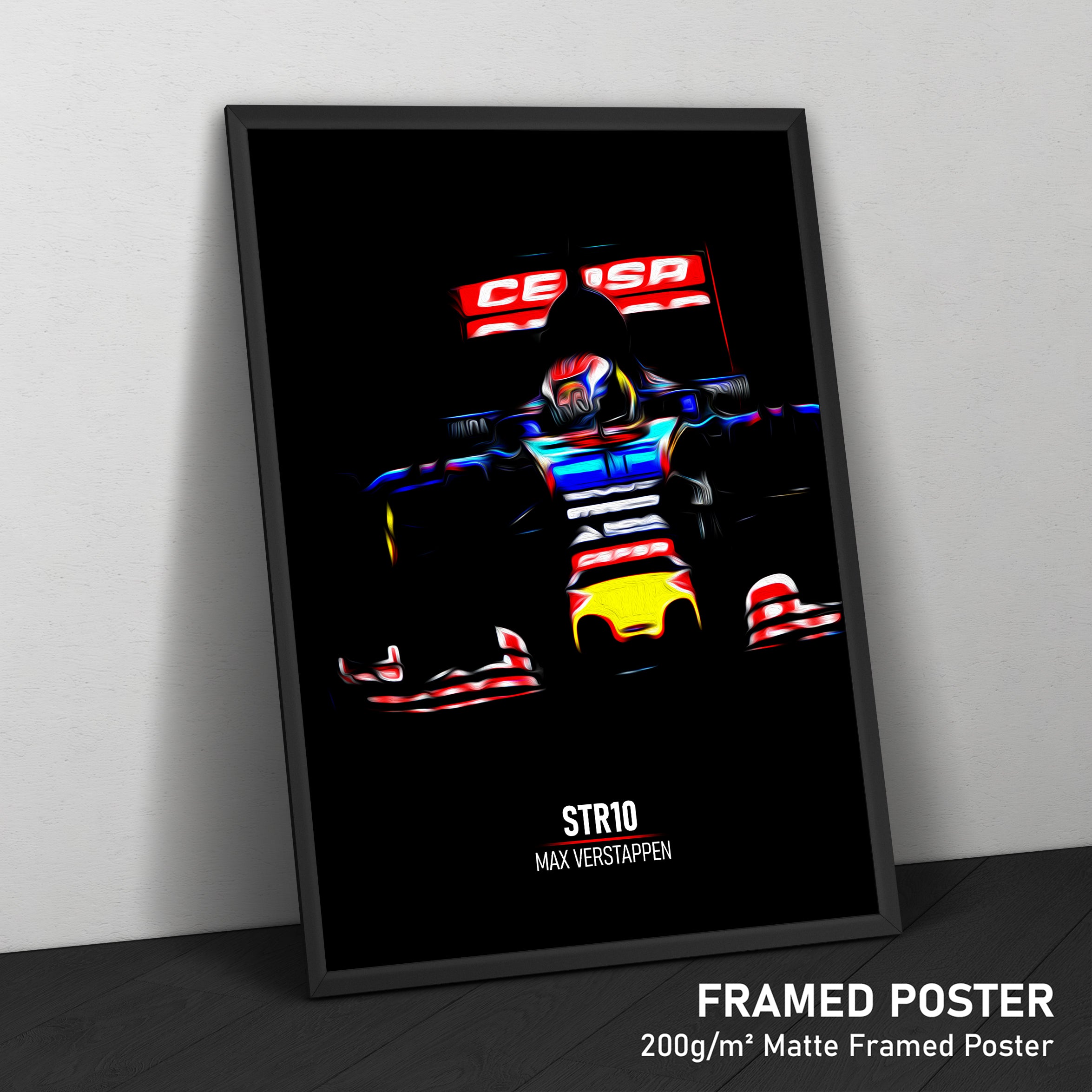 Toro Rosso STR10, Max Verstappen 2015 - Formula 1 Print