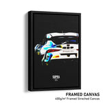 Load image into Gallery viewer, Toyota Supra GT4 - Race Car Print
