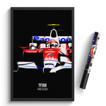 Load image into Gallery viewer, Toyota TF108, Timo Glock 2008 - Formula 1 Print
