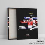 Load image into Gallery viewer, Toyota TF108, Timo Glock 2008 - Formula 1 Print
