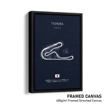 Load image into Gallery viewer, Tsukuba Circuit - Racetrack Print
