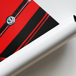 Lade das Bild in den Galerie-Viewer, VW Golf 7 GTI TCR - Sports Car Print
