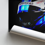 Load image into Gallery viewer, Valtteri Bottas, Mercedes 2021 - Formula 1 Print
