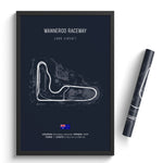 Load image into Gallery viewer, Wanneroo Raceway - Racetrack Print
