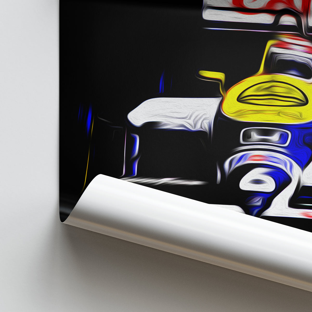 Williams FW11B, Nelson Piquet 1987 - Formula 1 Print – Illustratedtracks