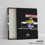Load image into Gallery viewer, Williams FW11B, Nelson Piquet 1987 - Formula 1 Print
