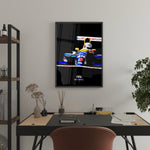 Load image into Gallery viewer, Williams FW14, Nigel Mansell 1991 - Formula 1 Print

