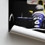 Load image into Gallery viewer, Williams FW14, Ricciardo Patrese 1991 - Formula 1 Print
