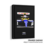 Lade das Bild in den Galerie-Viewer, Williams FW15C, Alain Prost 1993 - Formula 1 Print
