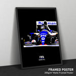 Load image into Gallery viewer, Williams FW16, Damon Hill 1994 - Formula 1 Print
