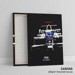 Load image into Gallery viewer, Williams FW30, Nico Rosberg 2008 - Formula 1 Print
