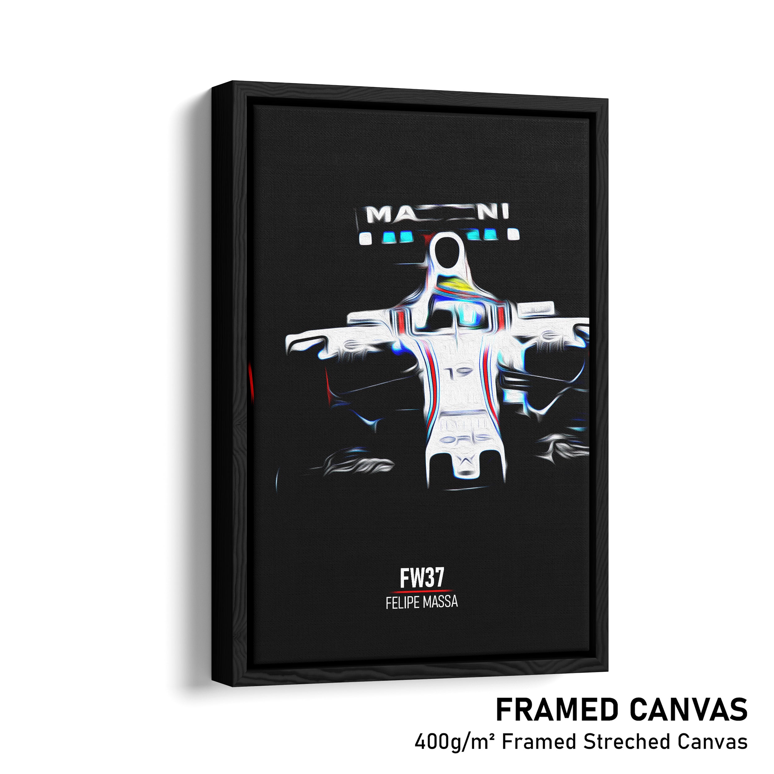 Williams FW37, Felipe Massa 2015 - Formula 1 Print