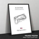 Load image into Gallery viewer, Willow Springs International Motorsports Park - Racetrack Print
