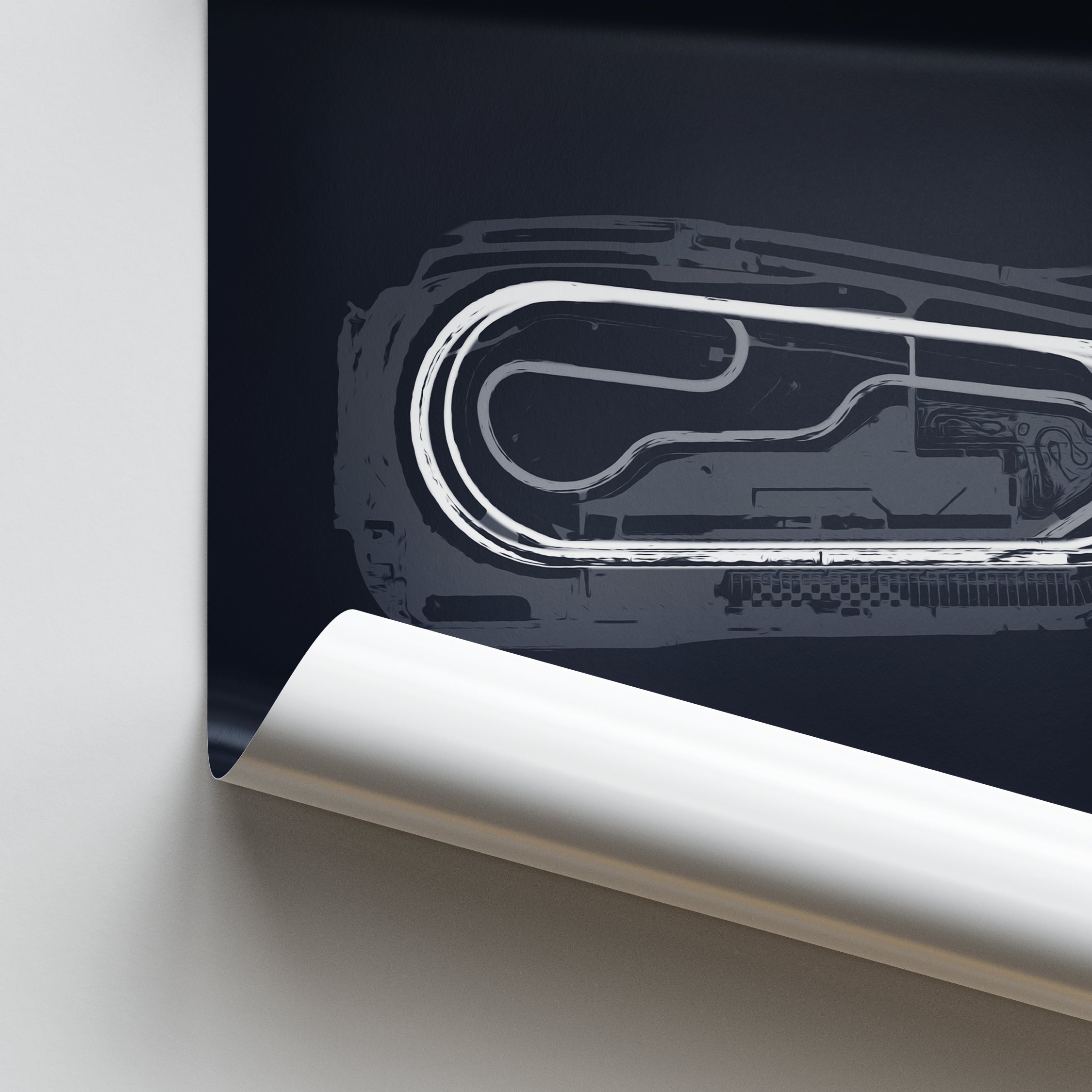 World Wide Technology Raceway - Racetrack Print – Illustrated Tracks