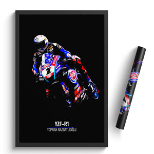 Yamaha YZF-R1, Toprak Razgatlıoğlu 2022 - WorldSBK Print