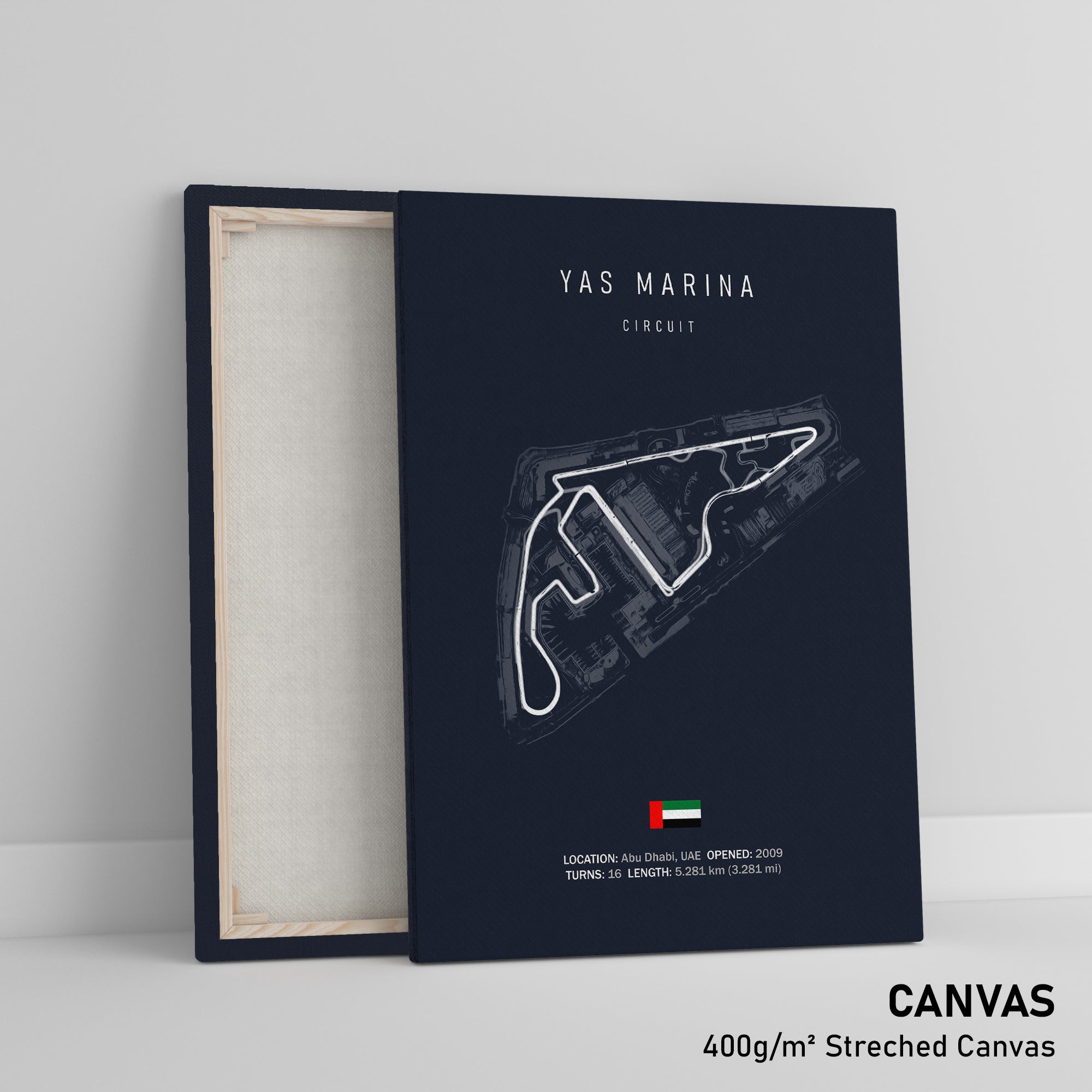 Yas Marina Circuit - Racetrack Print